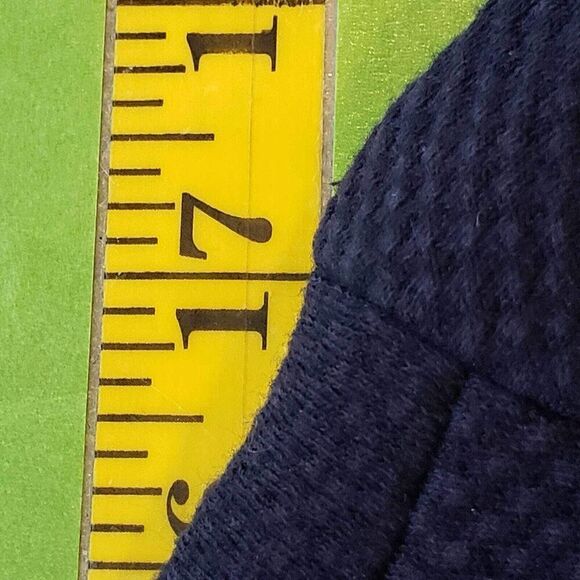 Talbots Blazer Jacket Womens Size 12P Petite Stretch Button Navy Blue - Picture 4 of 10